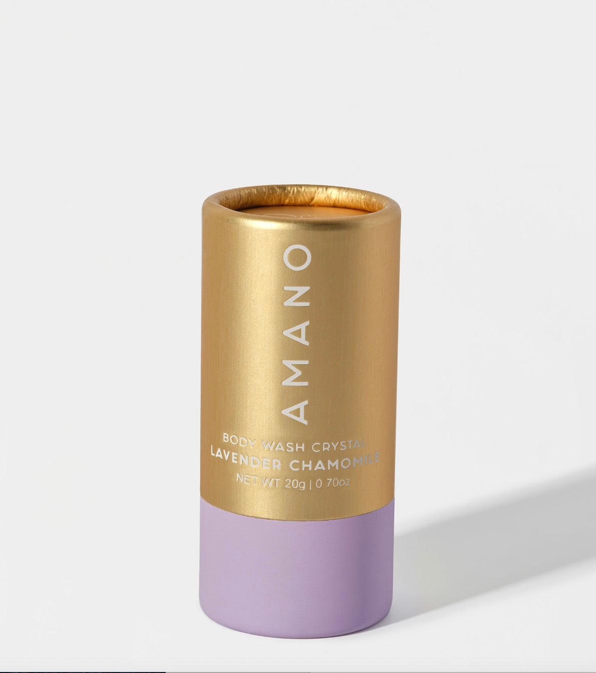 LAVENDER CHAMOMILE BODY WASH CRYSTAL - AMANO BEAUTY